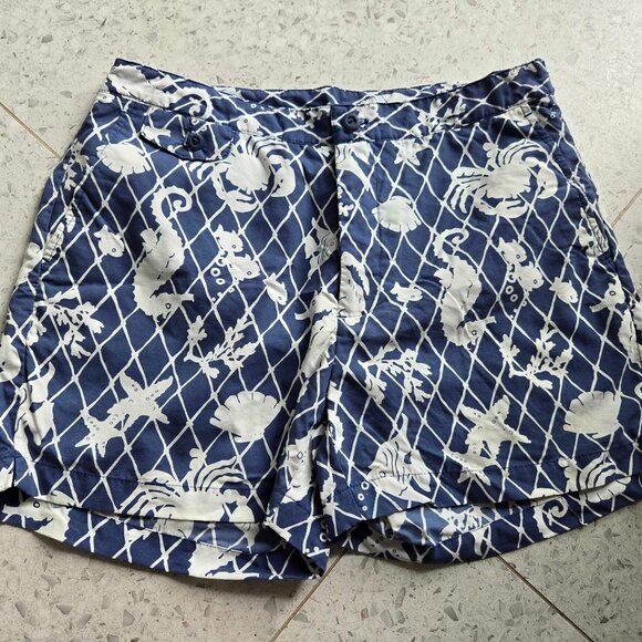 BROOKS BROTHERS Men's Swim Shorts * LARGE 36 * Trunks Bathing Suit RED FLEECE - Picture 1 of 4